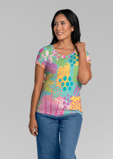 Gloria (14310) ~ Short Sleeve Scoop Shirt