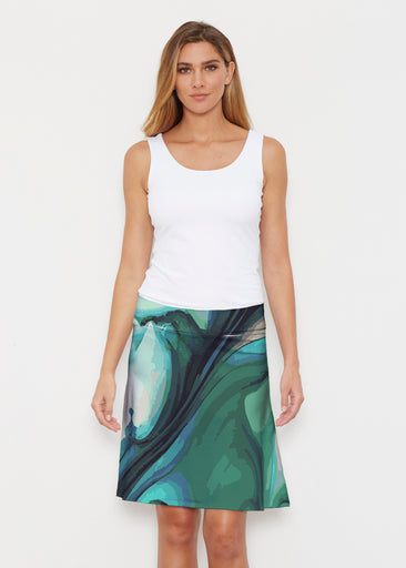 Stella (14313) ~ Silky Brenda Skirt 21 inch