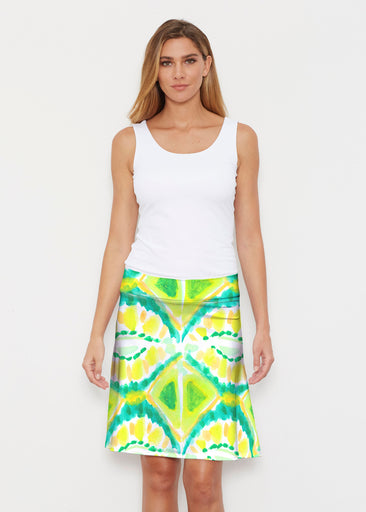 Limeade (17272) ~ Silky Brenda Skirt 21 inch