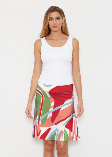 Boomerang (17292) ~ Silky Brenda Skirt 21 inch