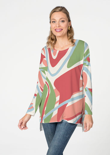 Boomerang (17292) Slouchy Butterknit Top