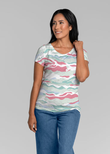 Mountain View Brick (17296) ~ Short Sleeve Scoop Shirt