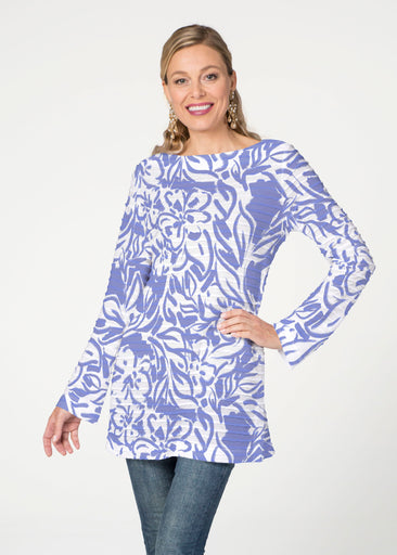 Summer Breeze Perri (8164) ~ Banded Boatneck Tunic