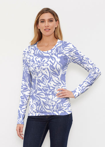 Summer Breeze Perri (8164) ~ Thermal Long Sleeve Crew Shirt