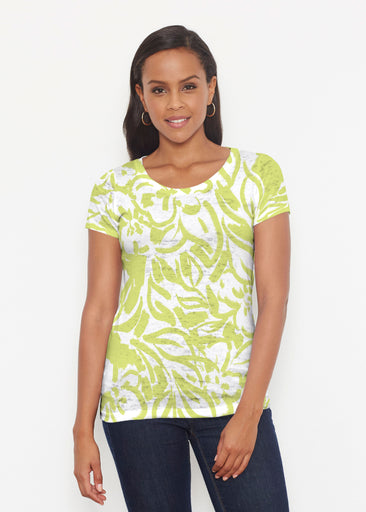 Greek Breeze Lime (8165) ~ Short Sleeve Scoop Shirt